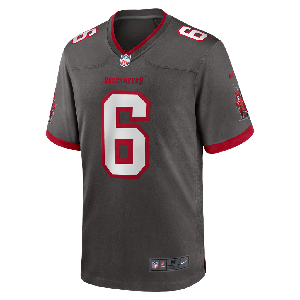 Tampa Bay Buccaneers Baker Mayfield Nike Orange Throwback Game Jersey