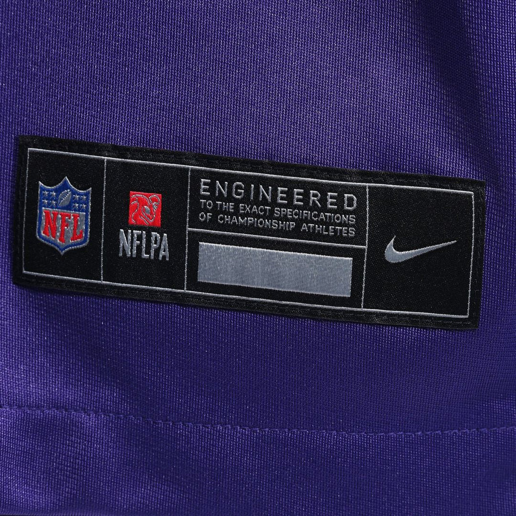 Minnesota Vikings Jaren Hall Nike Purple Game Jersey