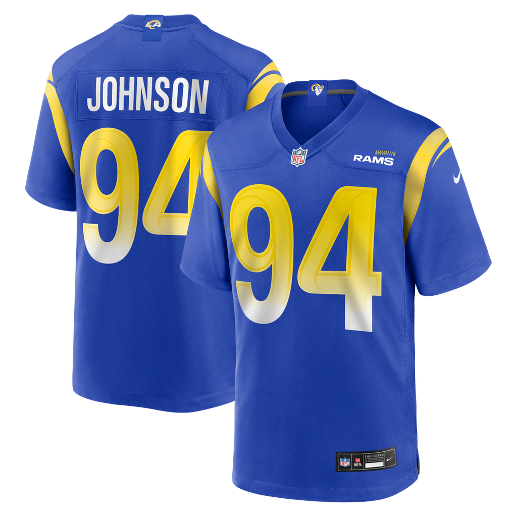 Los Angeles Rams Desjuan Johnson Nike Royal Home Game Jersey