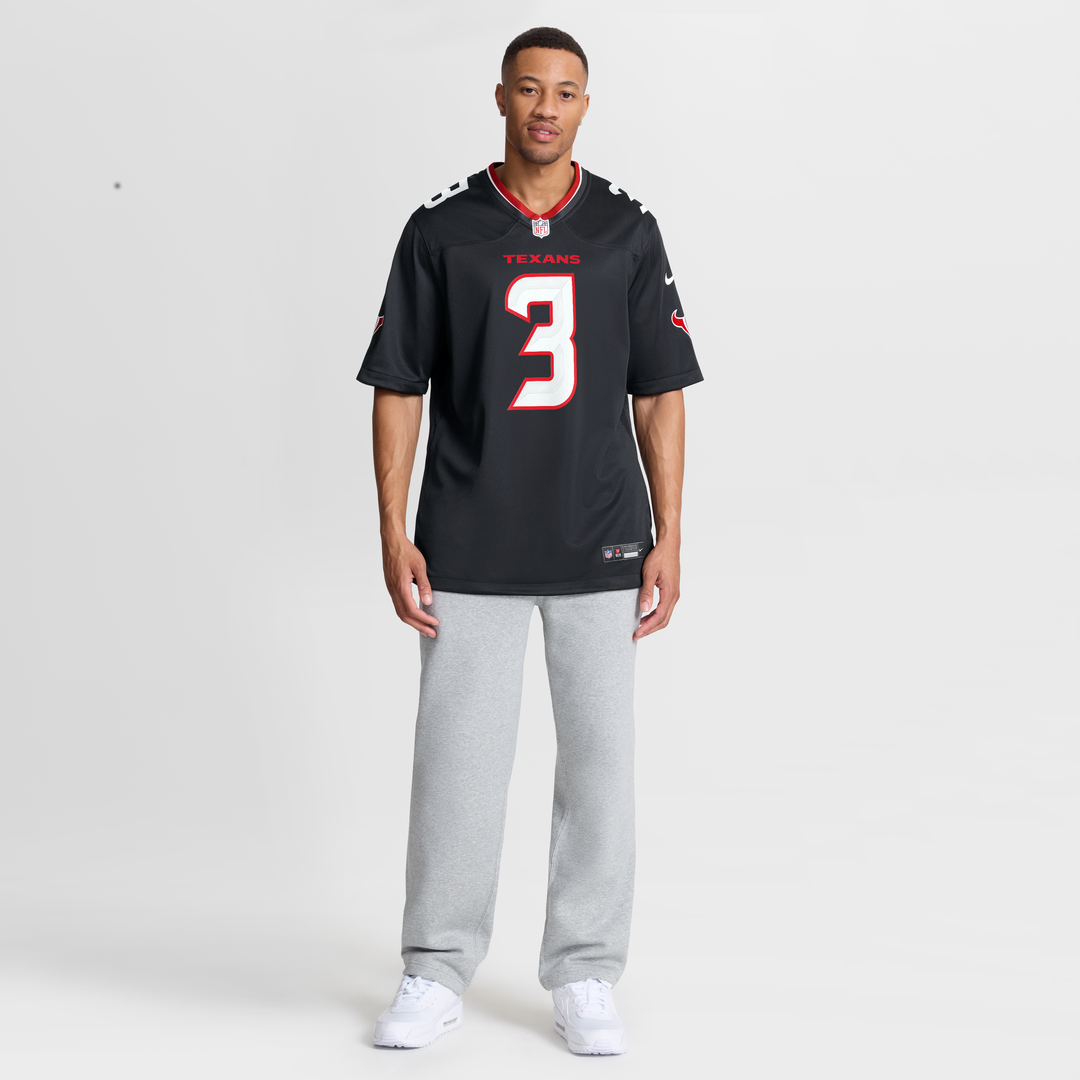 Houston Texans Tank Dell Nike Red Alternate Game Jersey