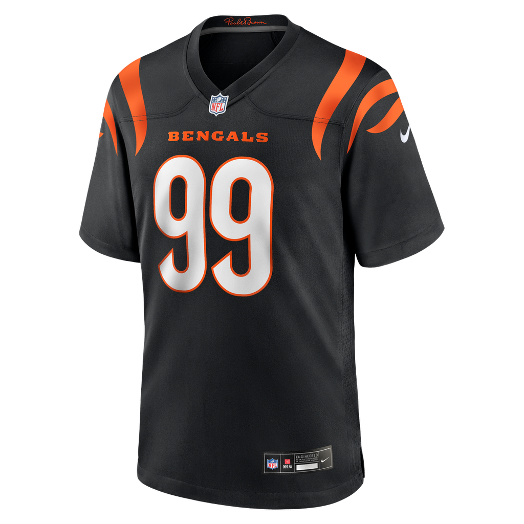 Cincinnati Bengals Myles Murphy Nike Black Game Jersey