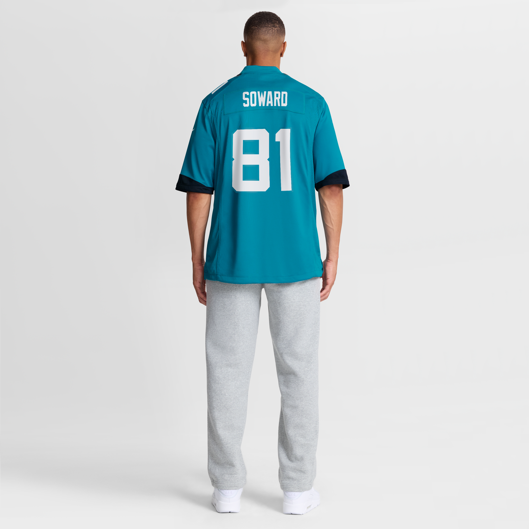 Jacksonville Jaguars R. Jay Soward Nike Teal Retired Player Team Game Jersey