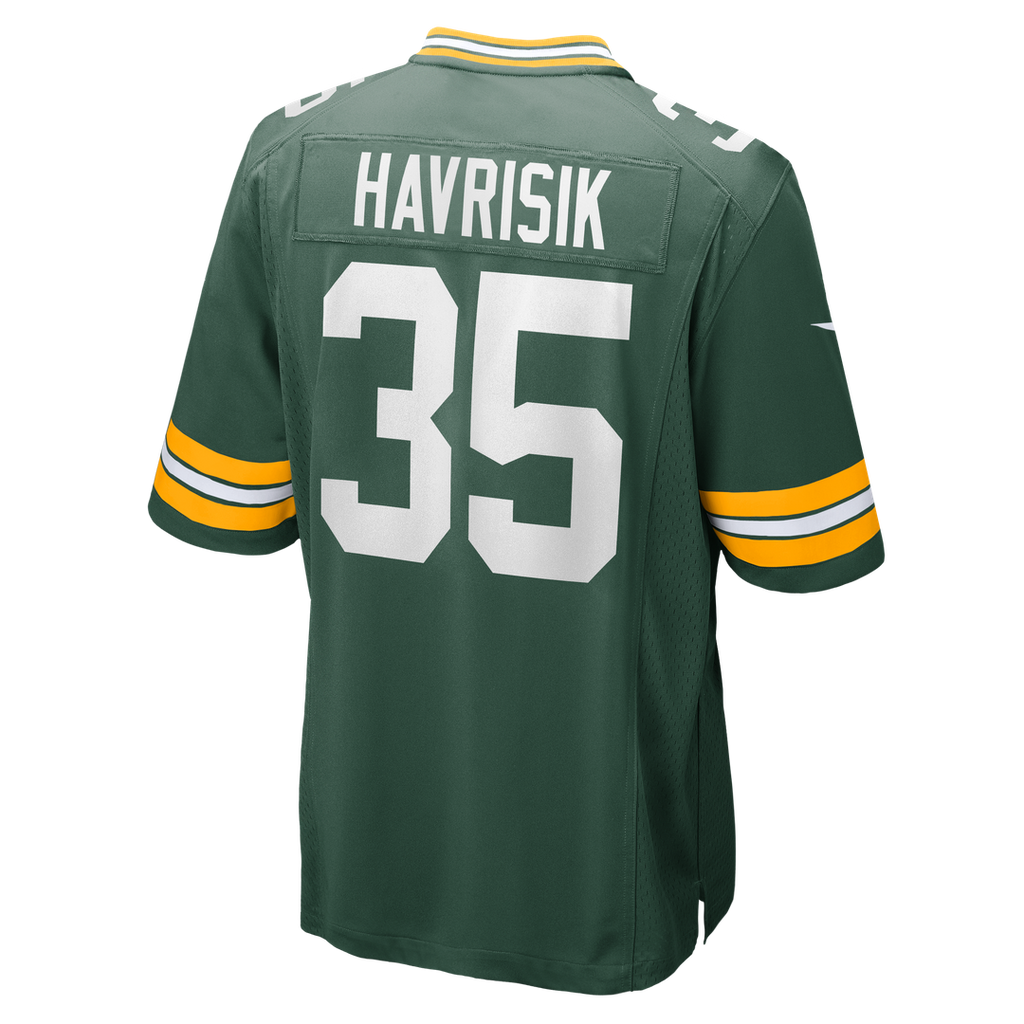 Green Bay Packers Lucas Havrisik Nike Green Team Game Jersey