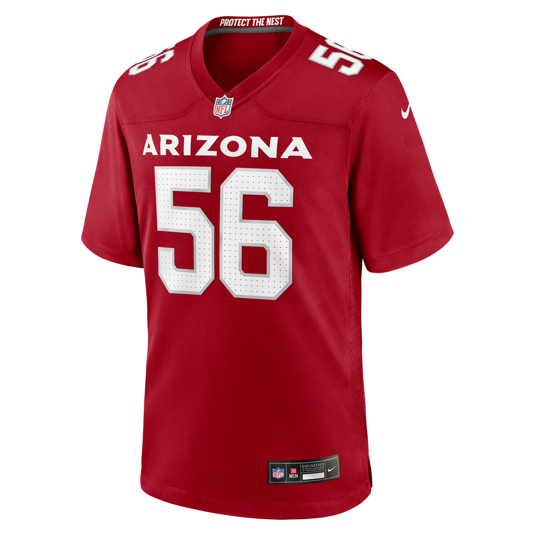 Arizona Cardinals Darius Robinson Nike Cardinal Team Game Jersey