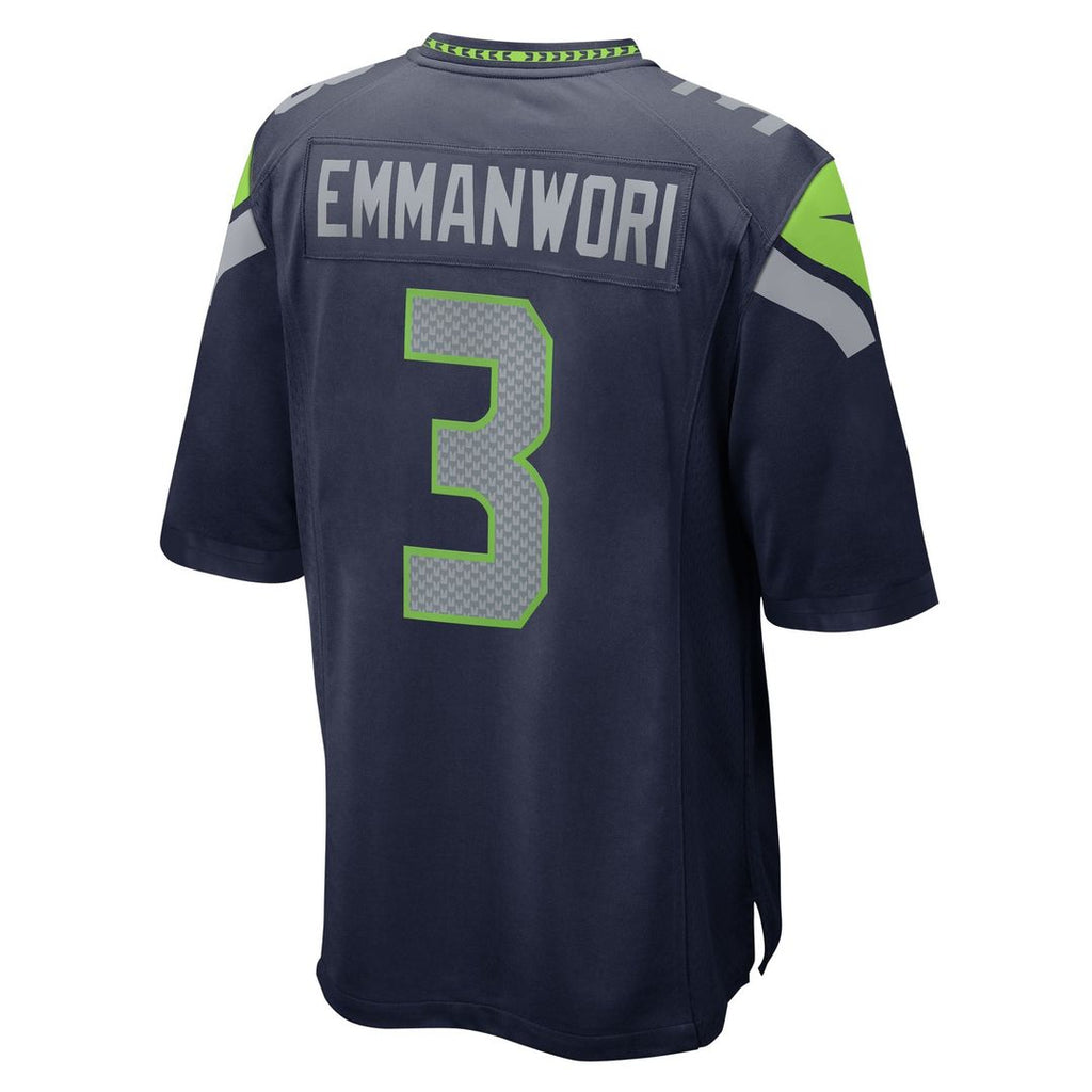 Seattle Seahawks Nick Emmanwori Nike White Game Jersey