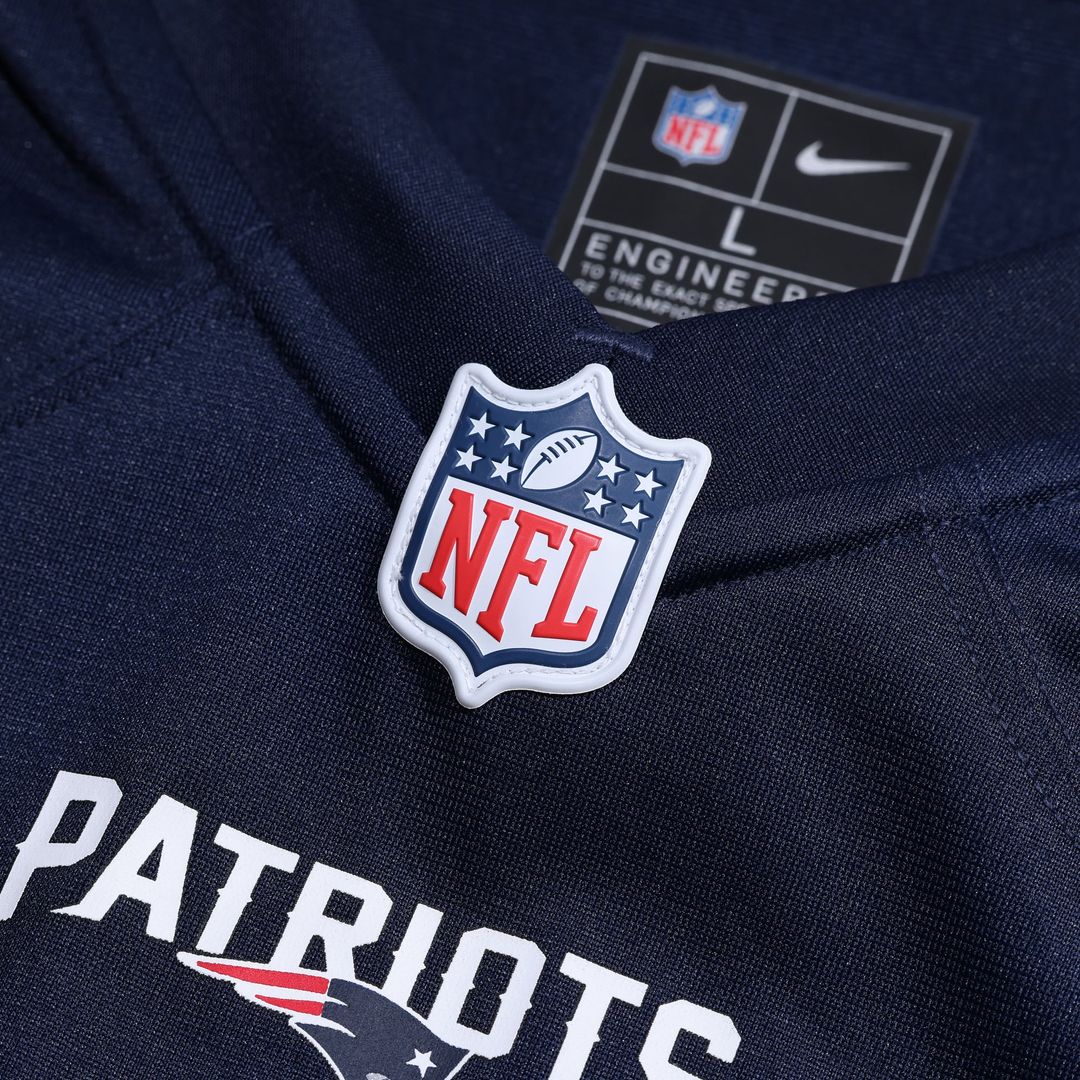 New England Patriots Ben Coates Nike Navy Game Retired Player Jersey
