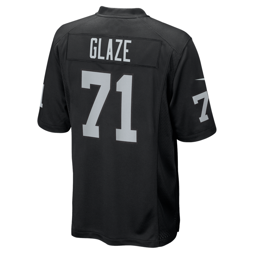 Las Vegas Raiders DJ Glaze Nike Black Team Game Jersey