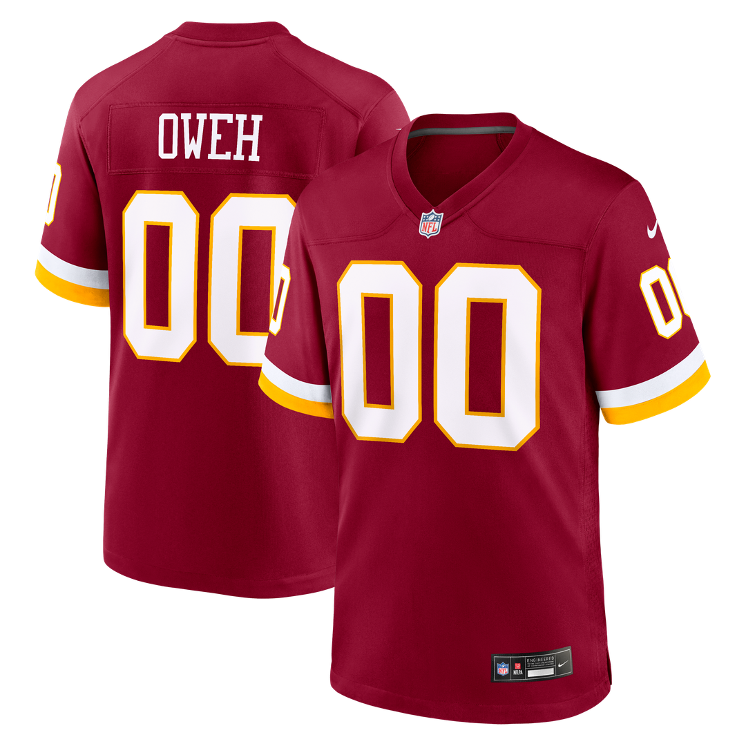 Washington Commanders Odafe Oweh Nike Black Hail Raiser Alternate Game Jersey