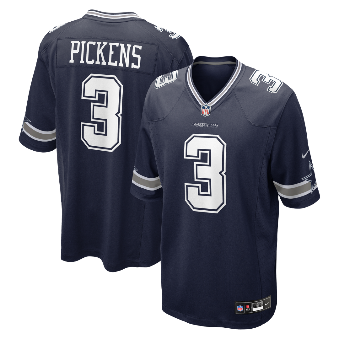 Dallas Cowboys George Pickens Nike White Game Jersey