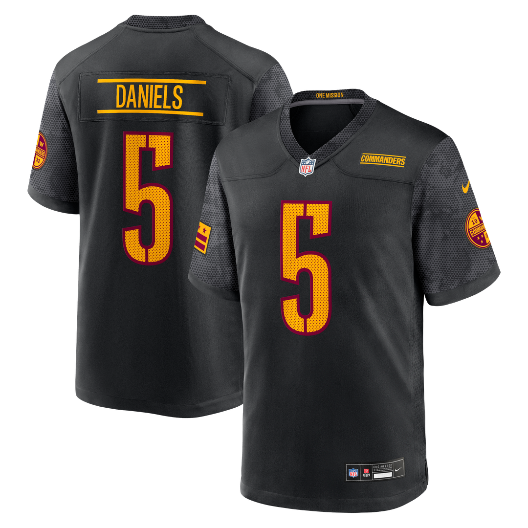 Washington Commanders Jayden Daniels Nike Burgundy Player Game Jersey