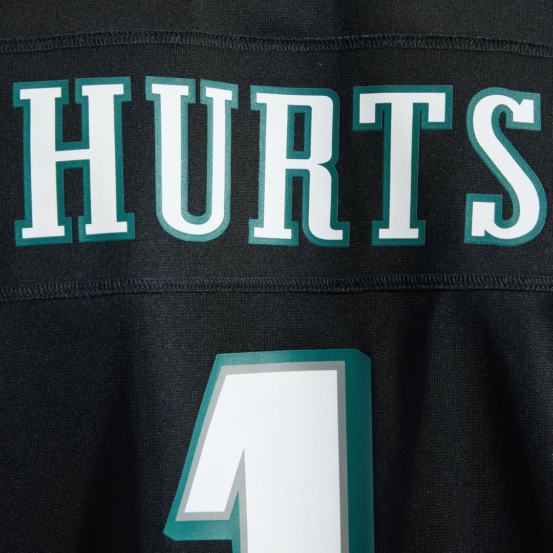 Philadelphia Eagles Jalen Hurts Nike Midnight Green Team Game Jersey