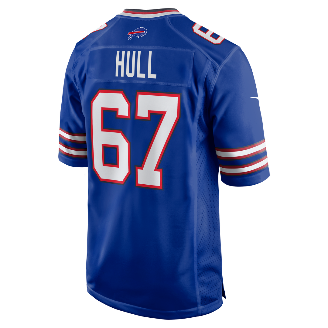 Buffalo Bills Kent Hull Nike Royal Game Retired Player Jersey