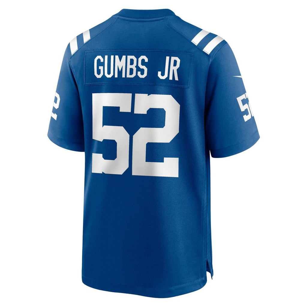 Indianapolis Colts George Gumbs Jr. Nike Royal Team Game Jersey