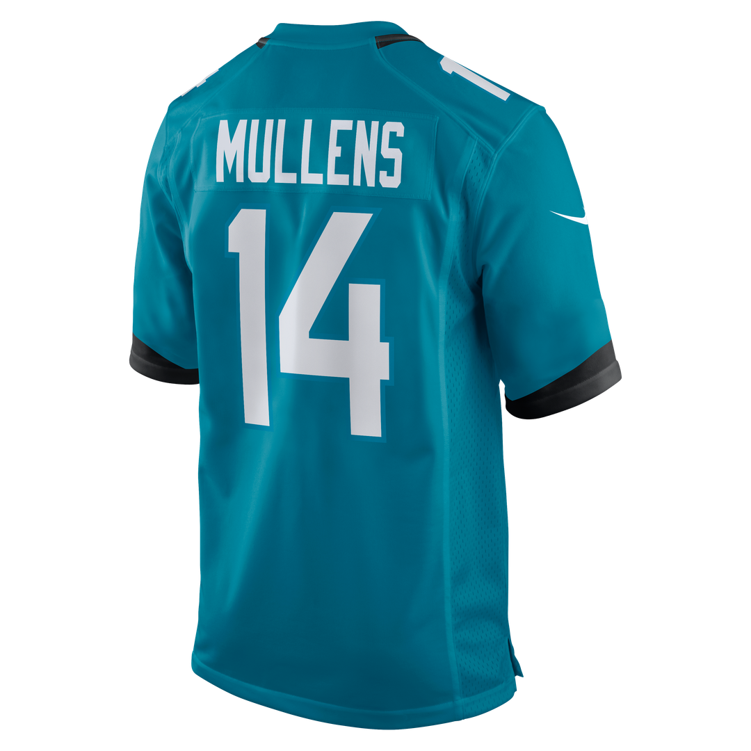 Jacksonville Jaguars Nick Mullens Nike Teal Team Game Jersey