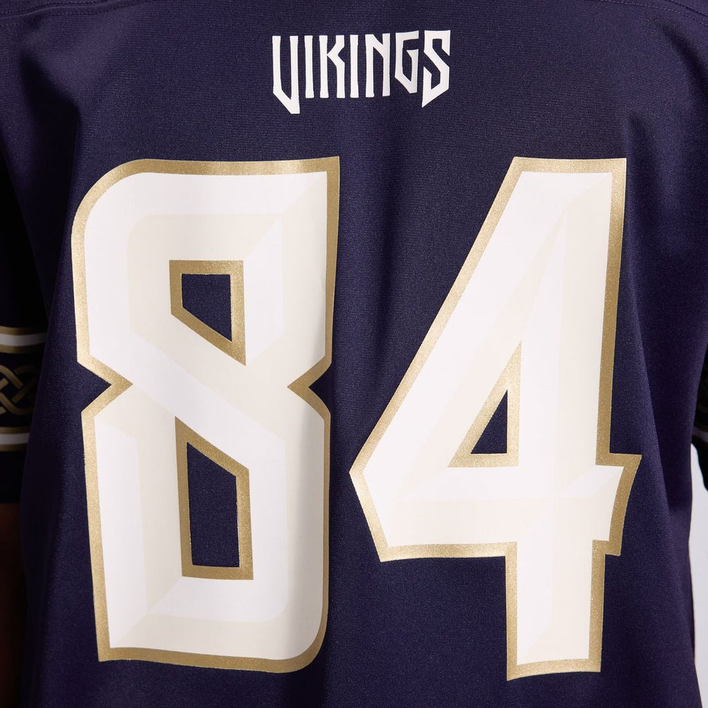 Minnesota Vikings Randy Moss Nike Purple 2026 Rivalries Collection Game Jersey