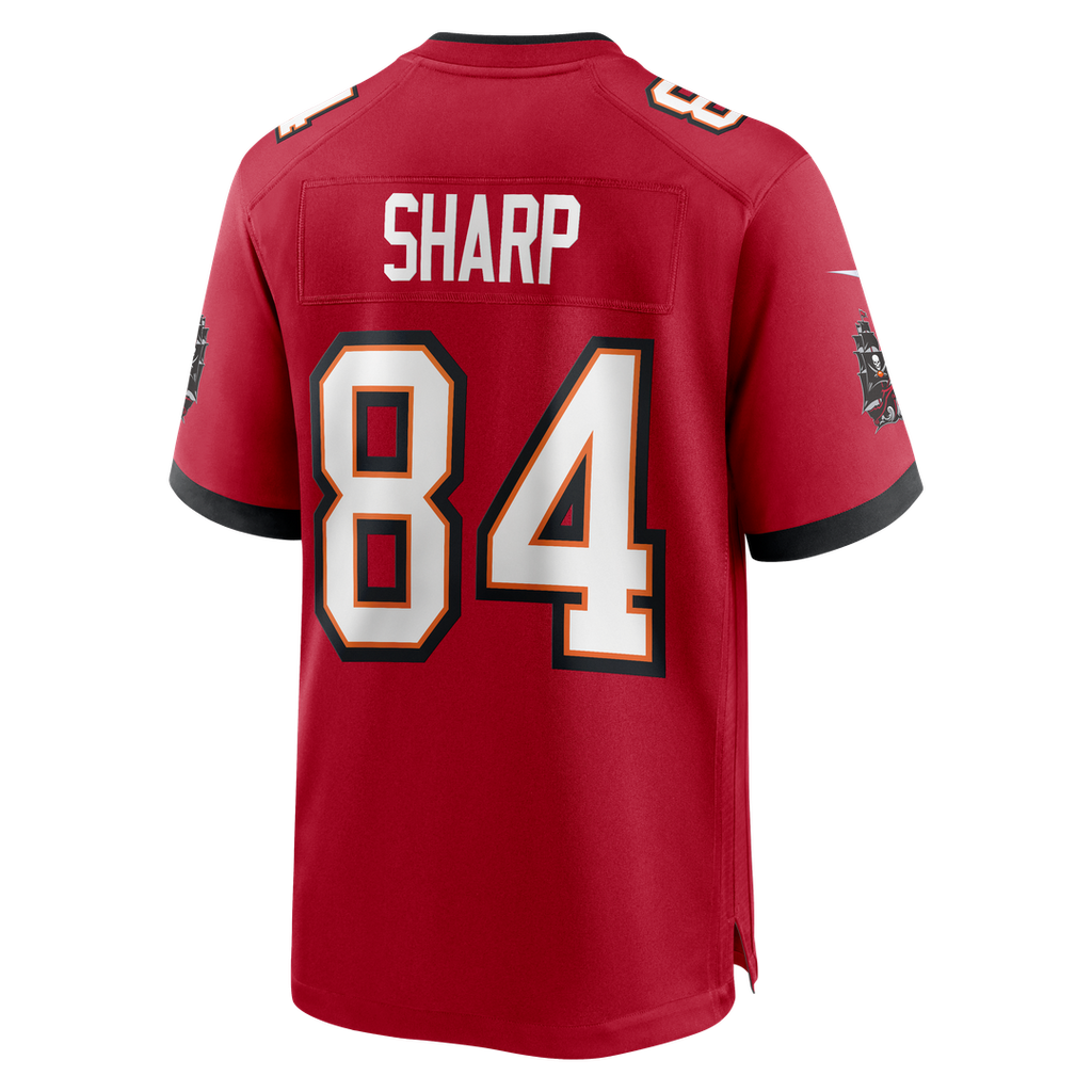 Tampa Bay Buccaneers Bauer Sharp Nike Red Team Game Jersey