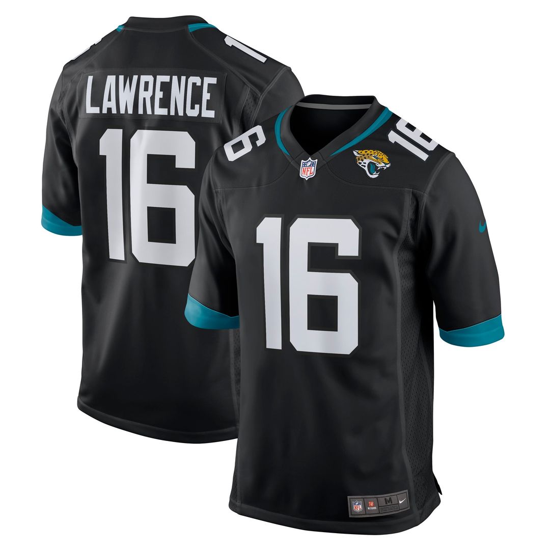 Jacksonville Jaguars Trevor Lawrence Nike White Game Jersey