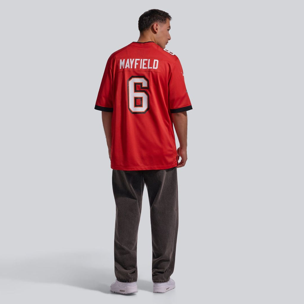 Tampa Bay Buccaneers Baker Mayfield Nike Orange Throwback Game Jersey