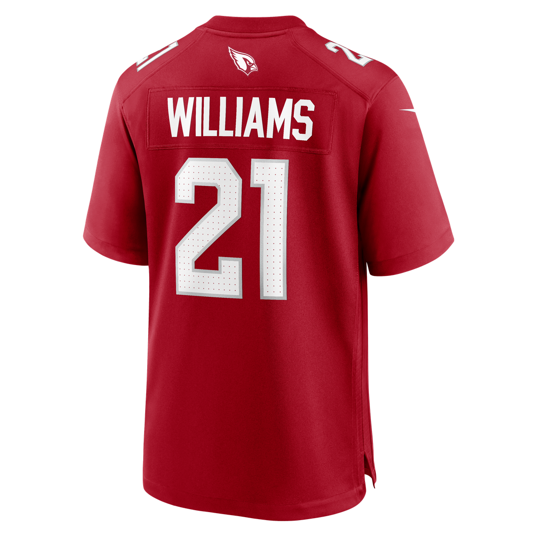 Arizona Cardinals Garrett Williams Nike Cardinal Game Jersey