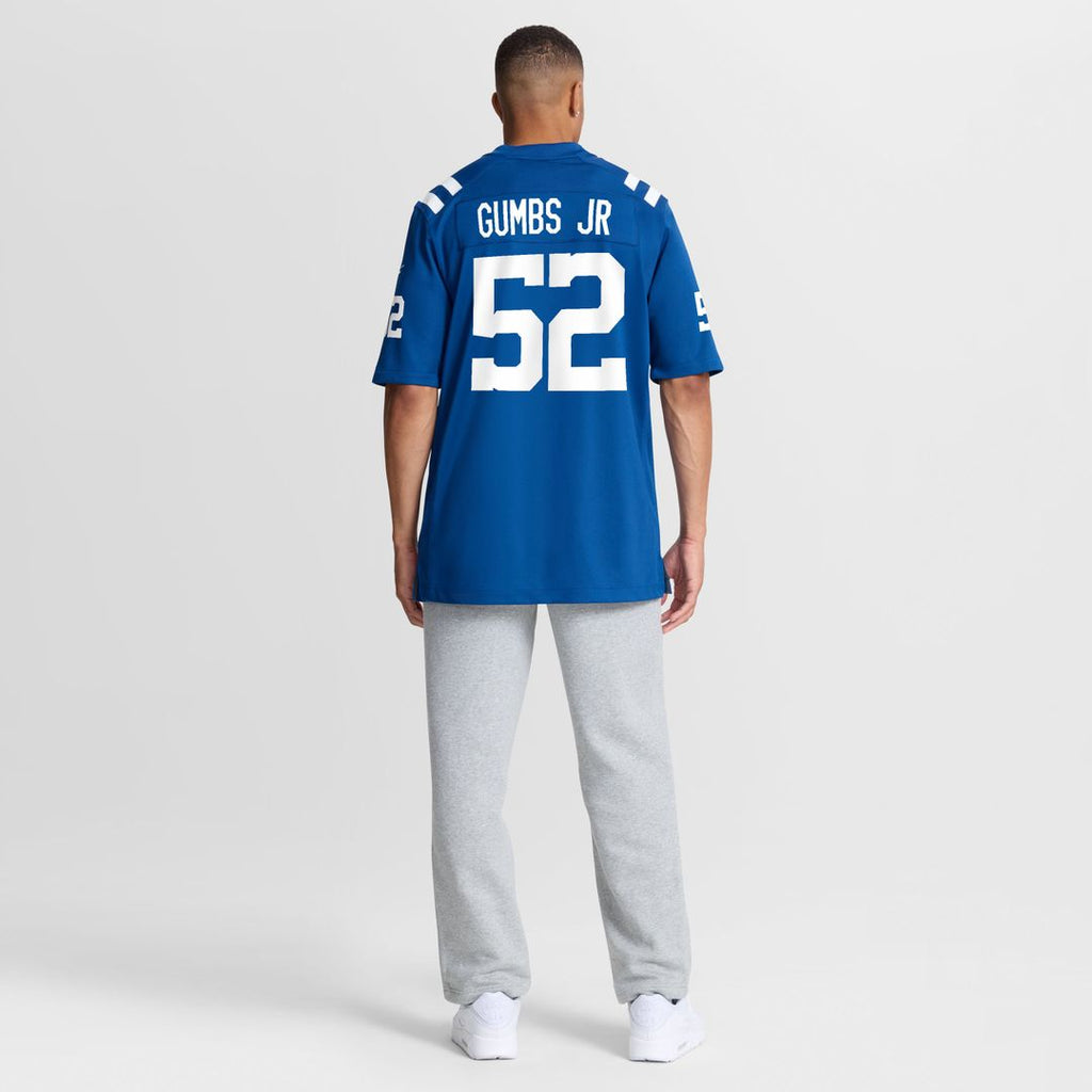 Indianapolis Colts George Gumbs Jr. Nike Royal Team Game Jersey