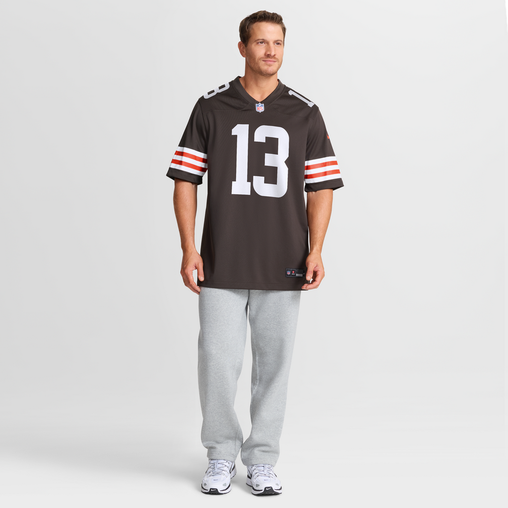 Cleveland Browns Corey Bojorquez Nike Brown Game Jersey