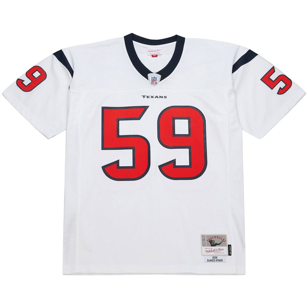 Houston Texans DeMeco Ryans Mitchell & Ness White 2006 Legacy Replica Jersey