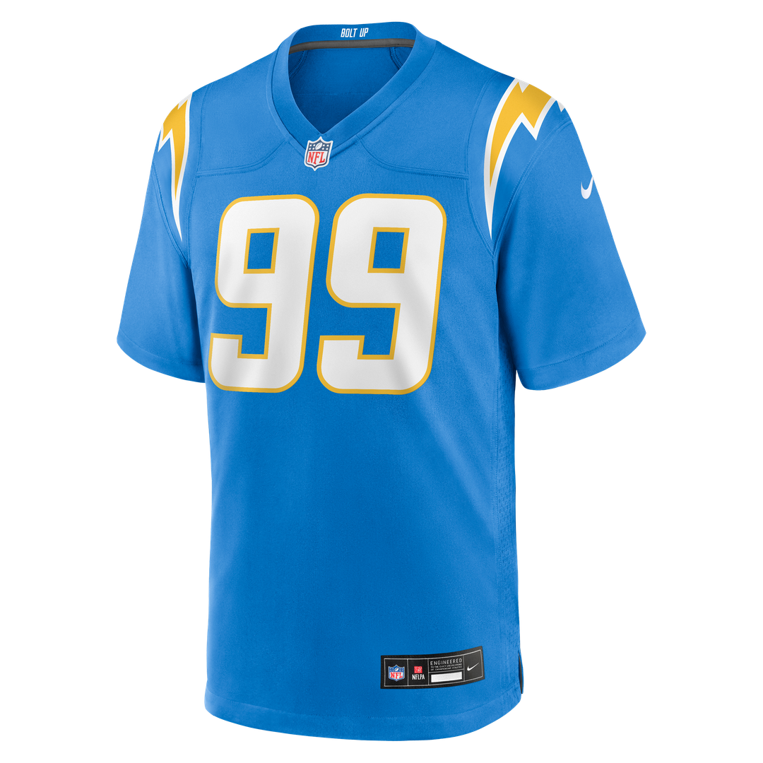 Los Angeles Chargers Scott Matlock Nike Powder Blue Team Game Jersey