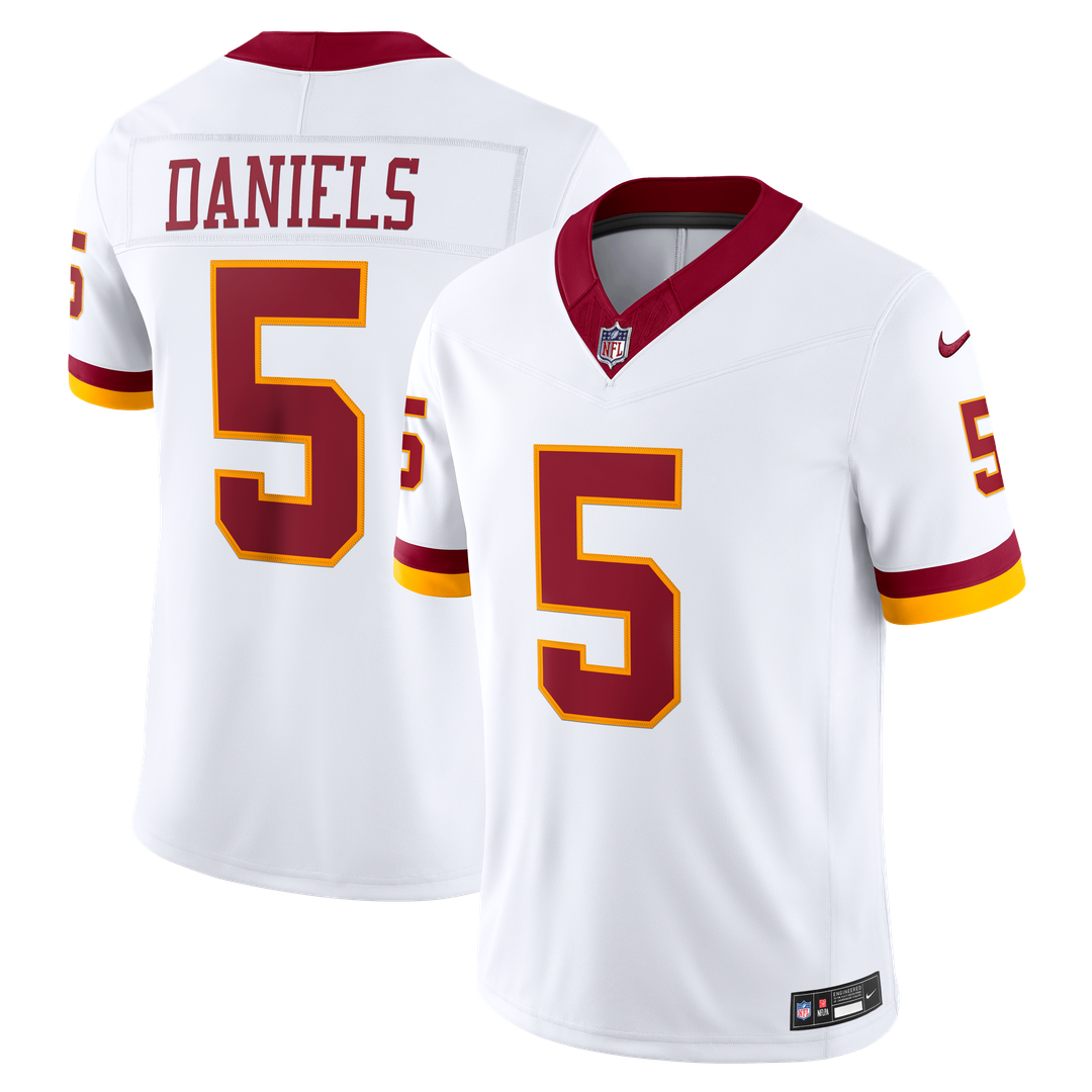 Washington Commanders Jayden Daniels Nike Burgundy Team Vapor F.U.S.E. Stitched Limited Jersey