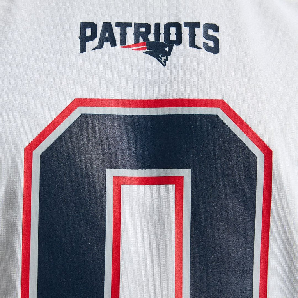 New England Patriots Christian Gonzalez Nike White Game Jersey