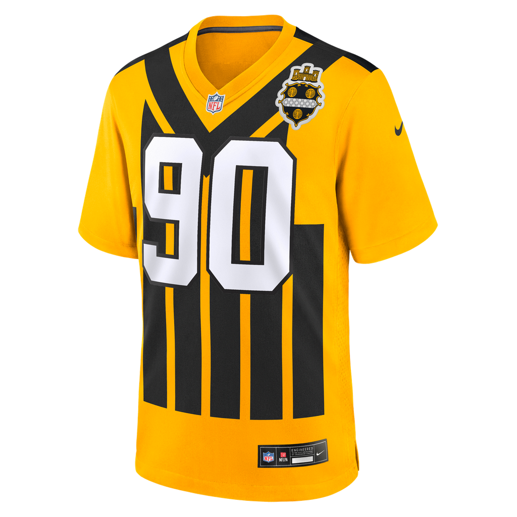 Pittsburgh Steelers T.J. Watt Nike Black Game Jersey
