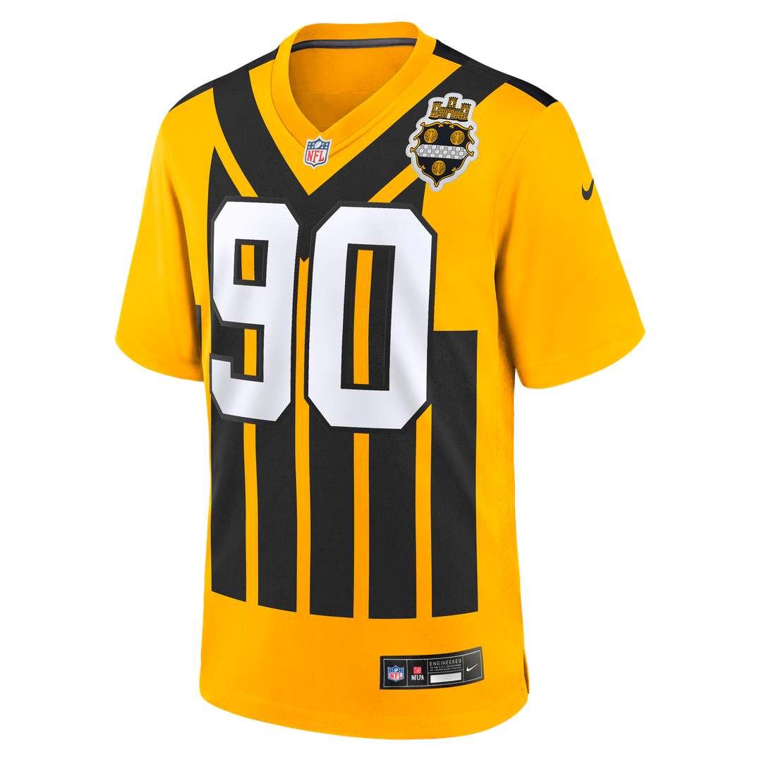 Pittsburgh Steelers T.J. Watt Nike Black Game Jersey