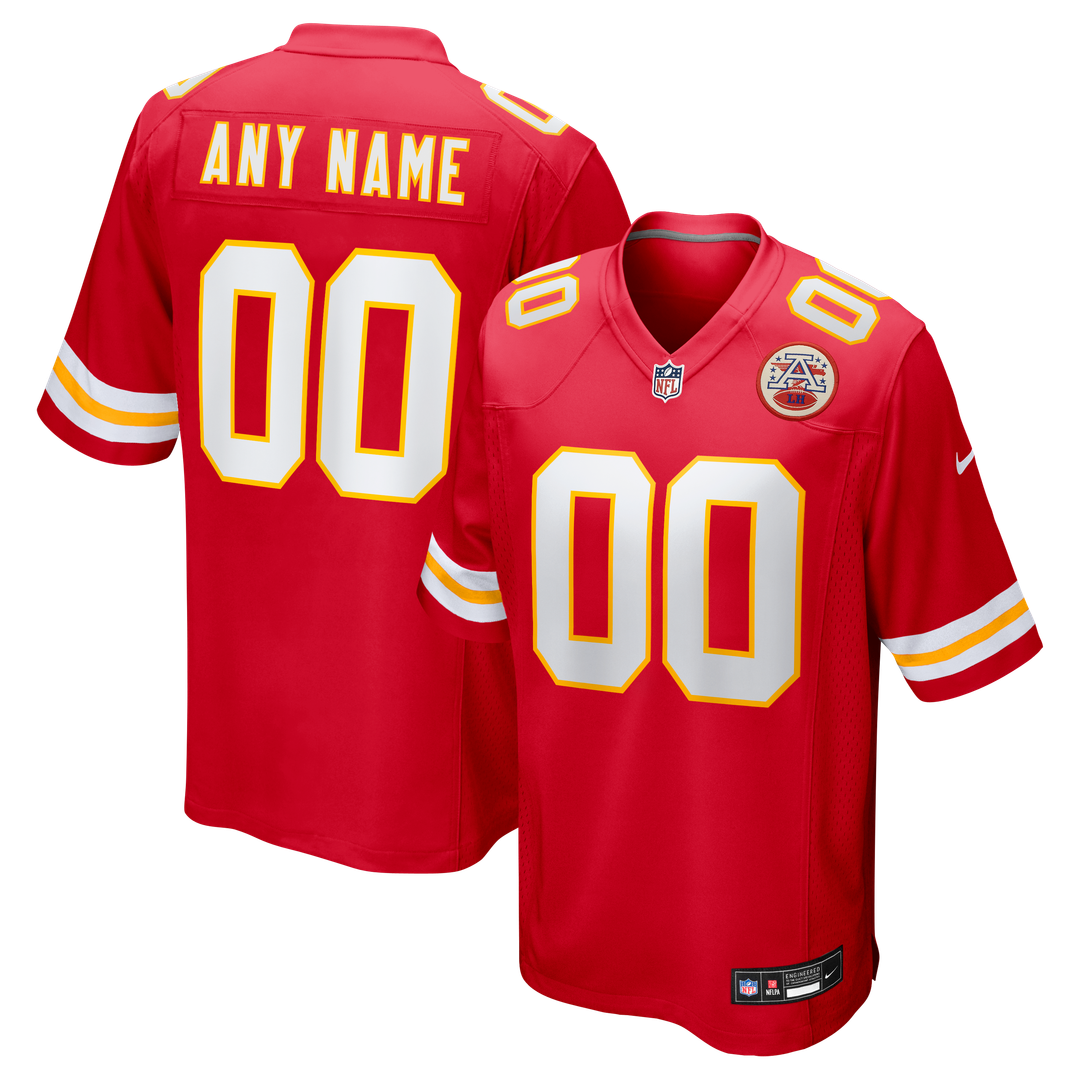 Kansas City Chiefs Nike White Custom Game Jersey