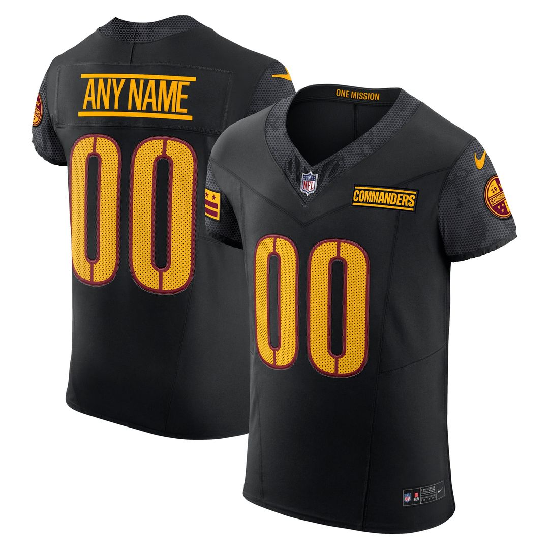Washington Commanders Nike Burgundy Team Vapor F.U.S.E. Elite Custom Jersey