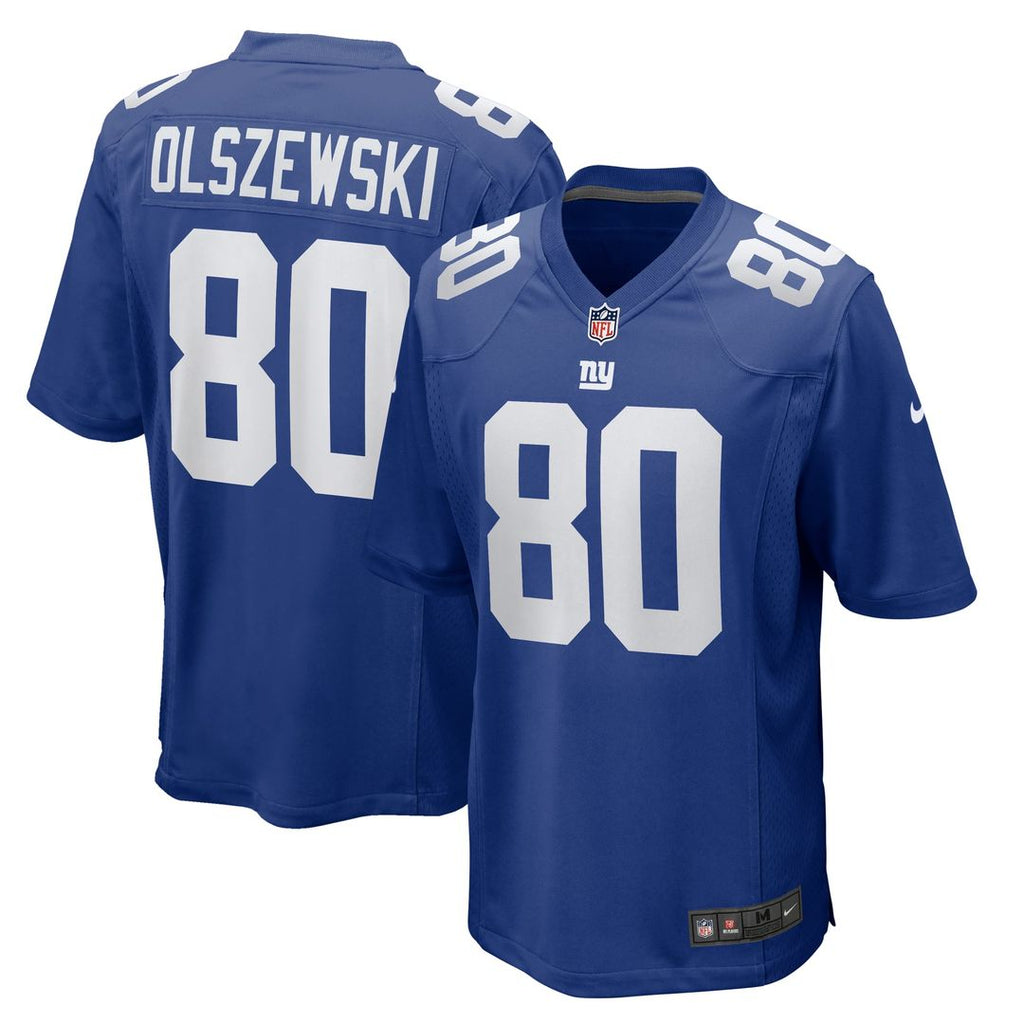 New York Giants Gunner Olszewski Nike Royal Team Game Jersey