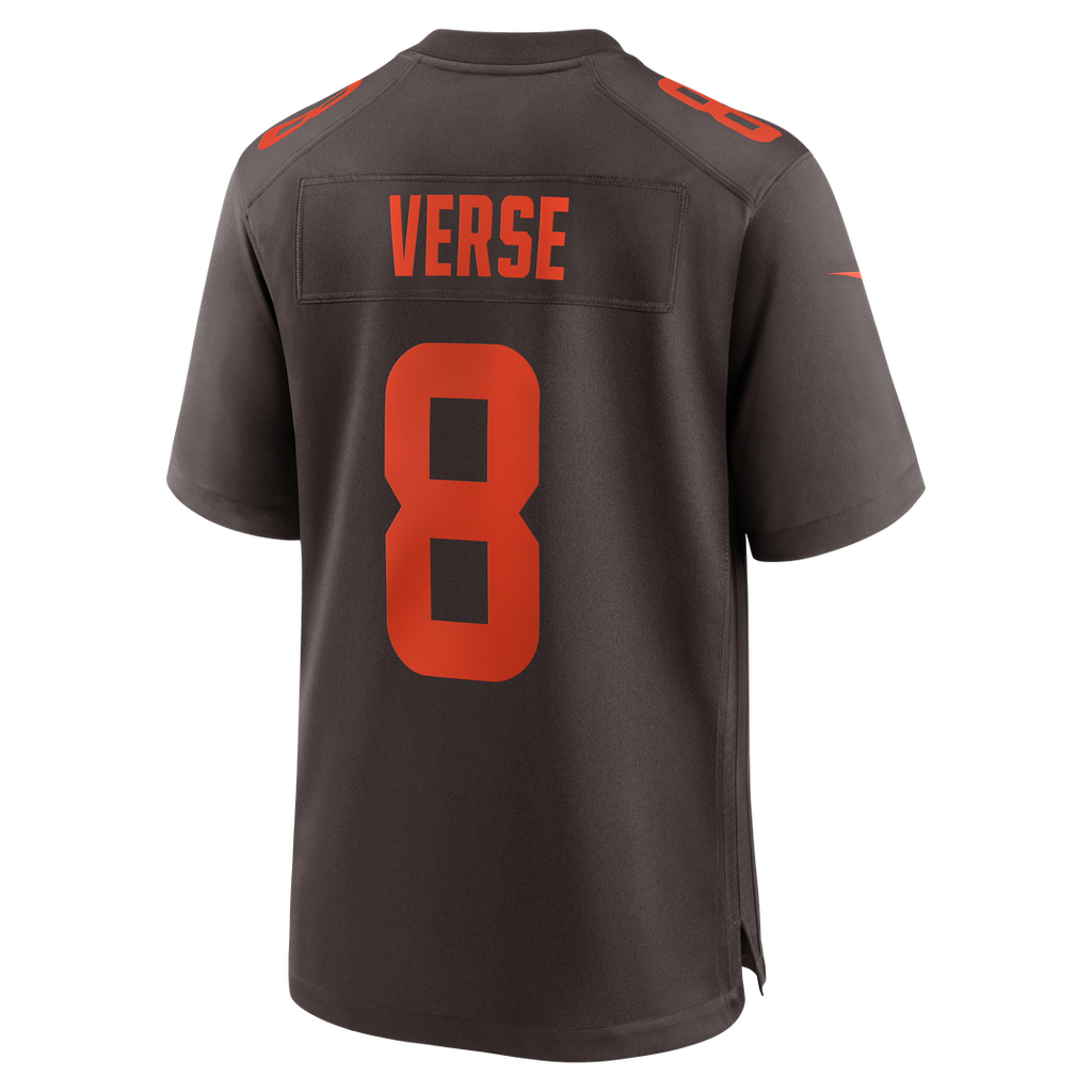 Cleveland Browns Jared Verse Nike Brown Nike Game Jersey