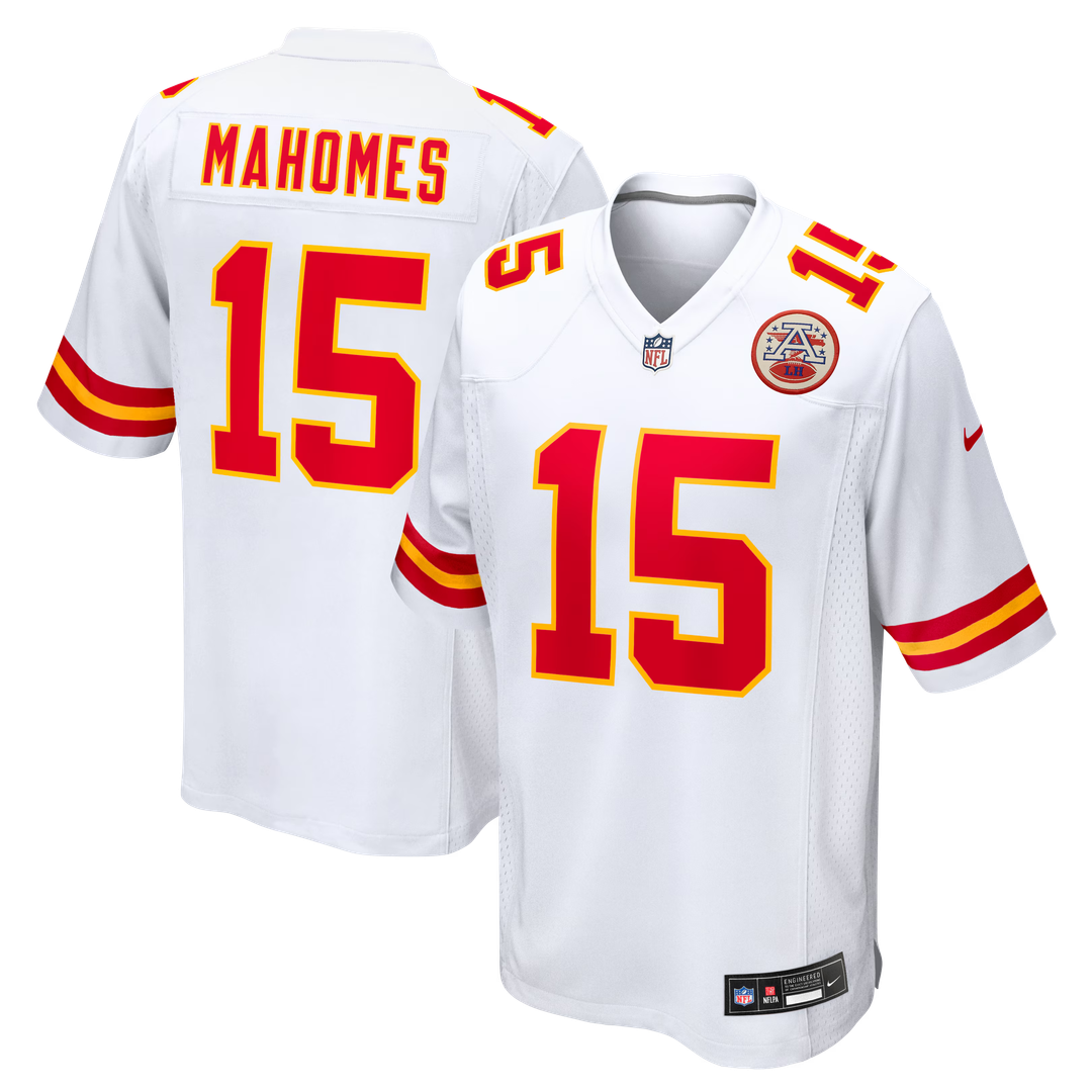 Kansas City Chiefs Patrick Mahomes Nike Red Game Jersey