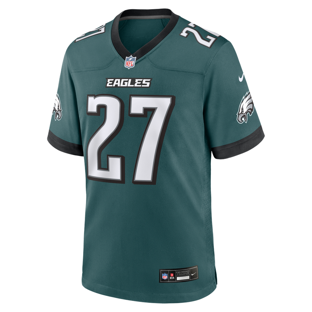 Philadelphia Eagles Quinyon Mitchell Nike Black Alternate Game Jersey