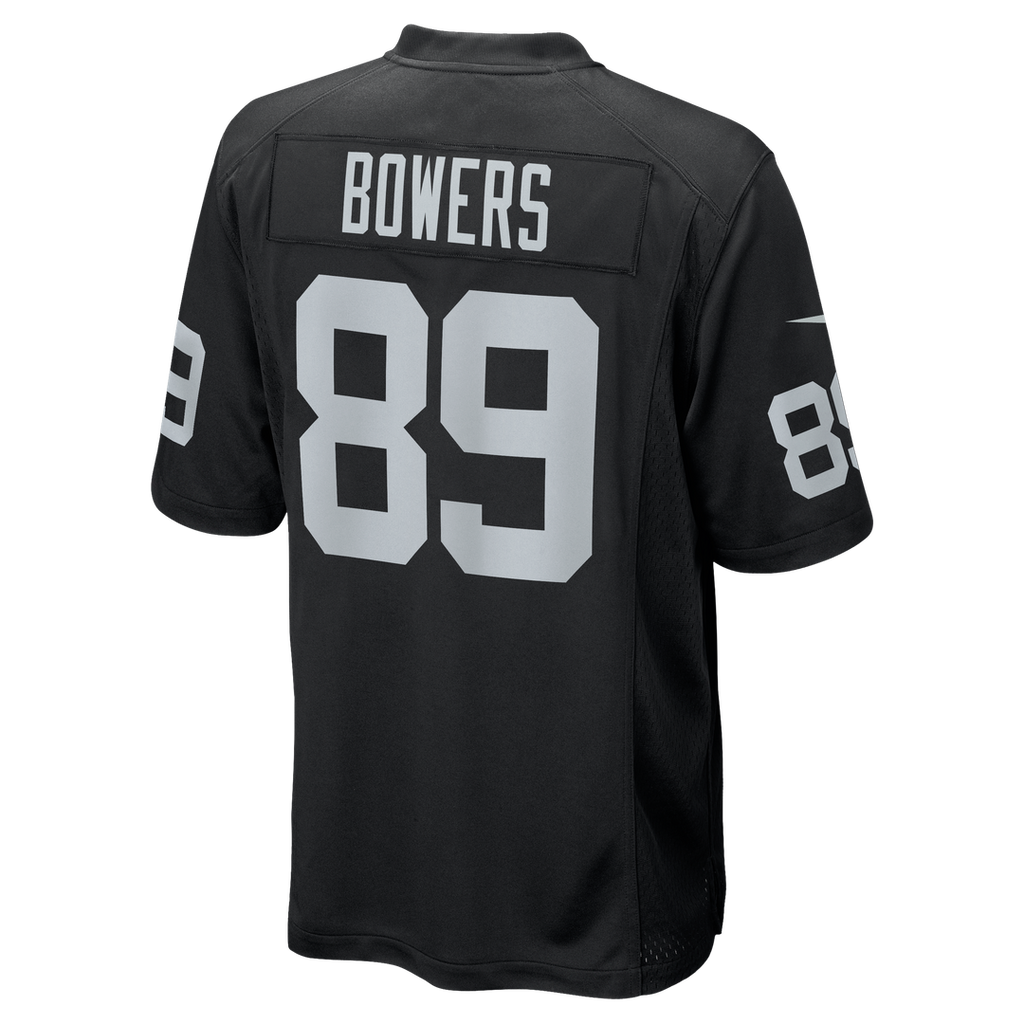 Las Vegas Raiders Brock Bowers Nike White Game Jersey