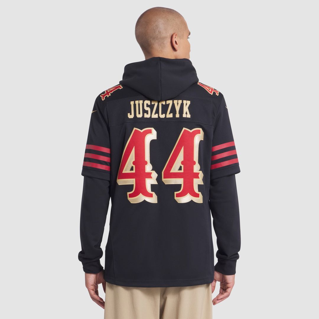 San Francisco 49ers Kyle Juszczyk Nike Black Rivalries Collection Stitched Limited Jersey