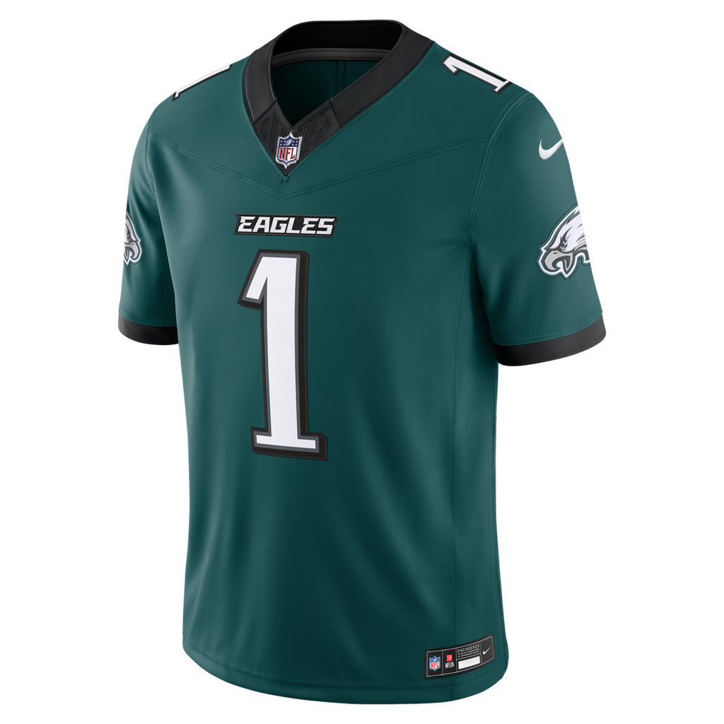 Philadelphia Eagles Jalen Hurts Nike White Vapor F.U.S.E. Stitched Limited Jersey