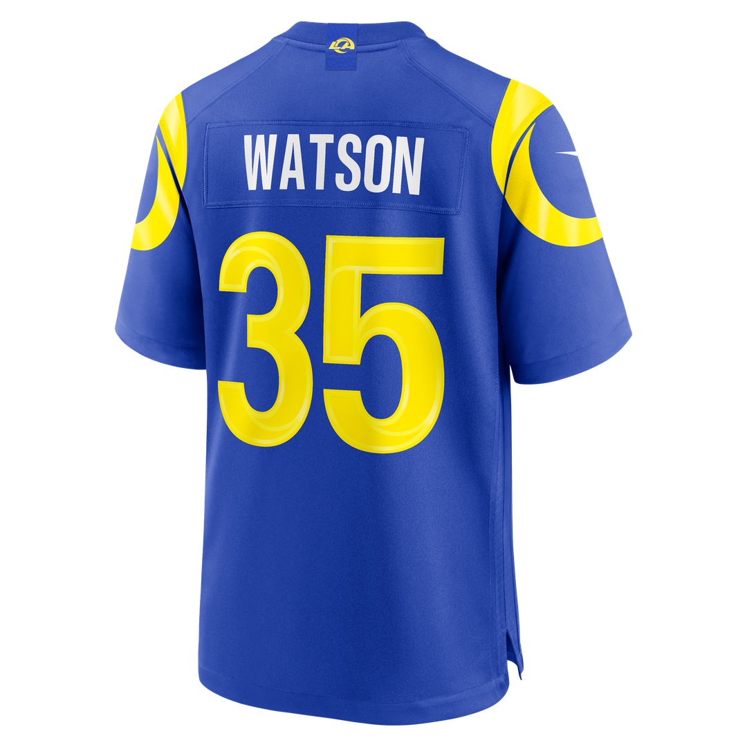 Los Angeles Rams Jaylen Watson Nike Royal Team Game Jersey