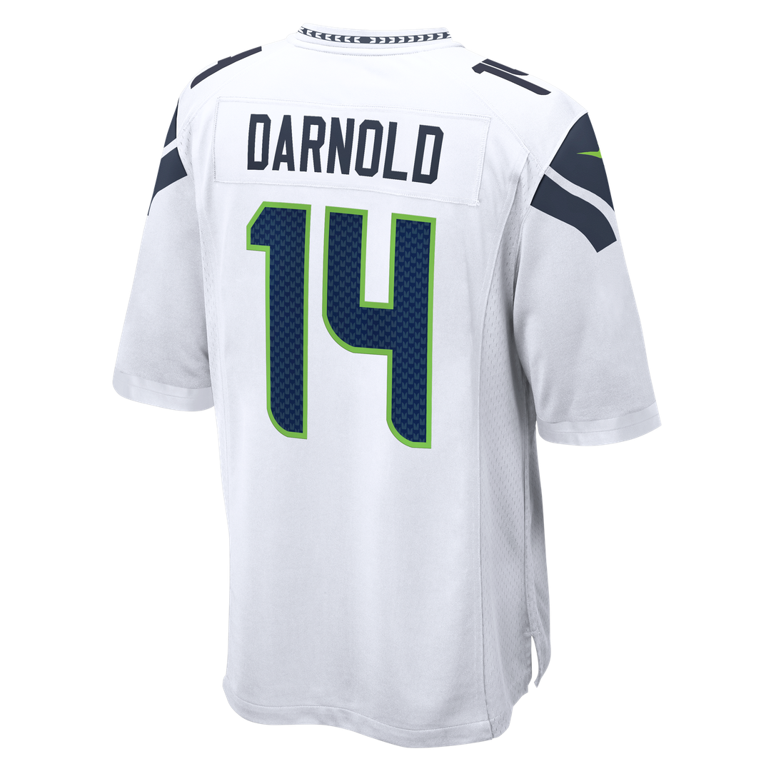 Seattle Seahawks Sam Darnold Nike White Game Jersey