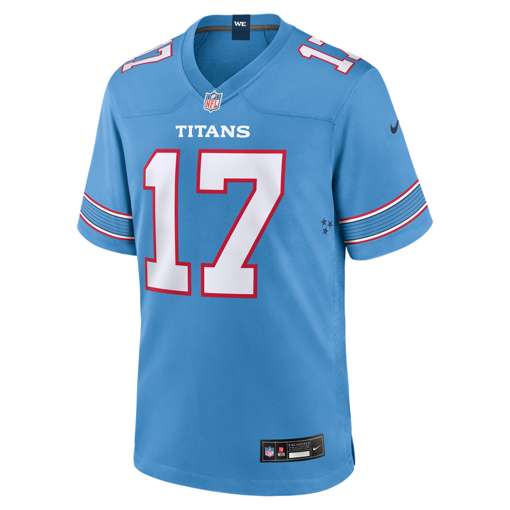 Tennessee Titans Chimere Dike Nike White Game Jersey