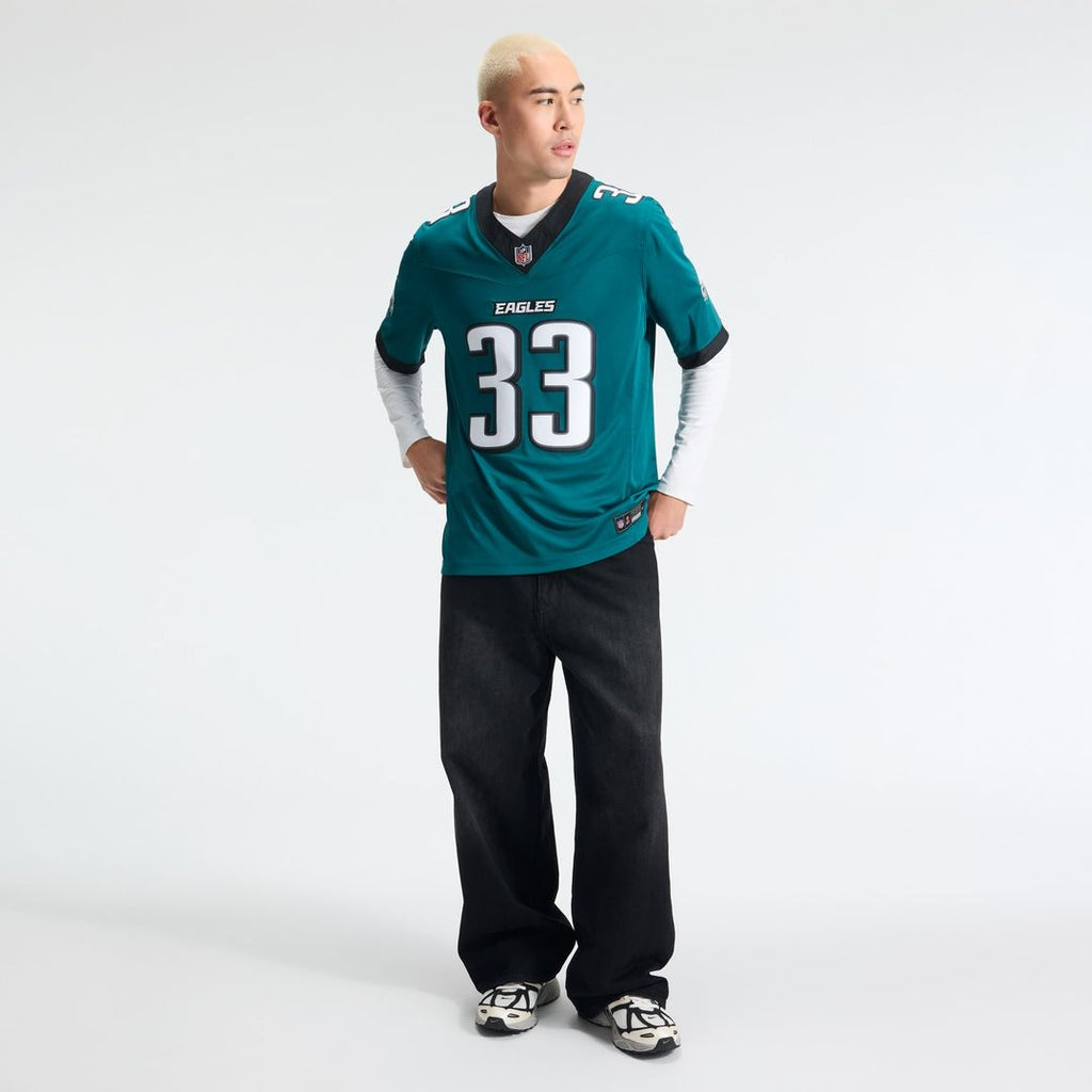 Philadelphia Eagles Cooper DeJean Nike White Vapor F.U.S.E. Stitched Limited Jersey