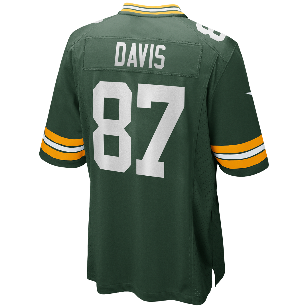Green Bay Packers Willie Davis Nike Green Game Retired Player Jersey