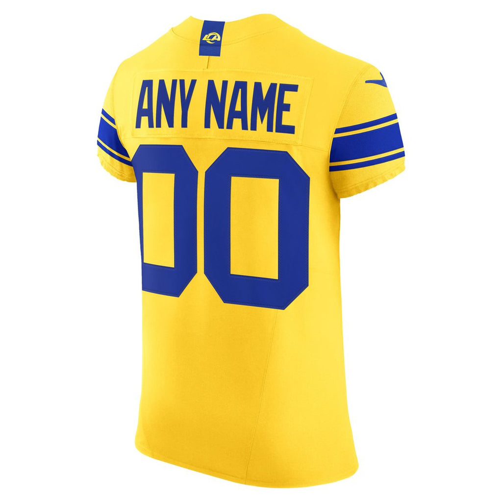 Los Angeles Rams Nike Classic Sol Vapor F.U.S.E. Elite Custom Jersey