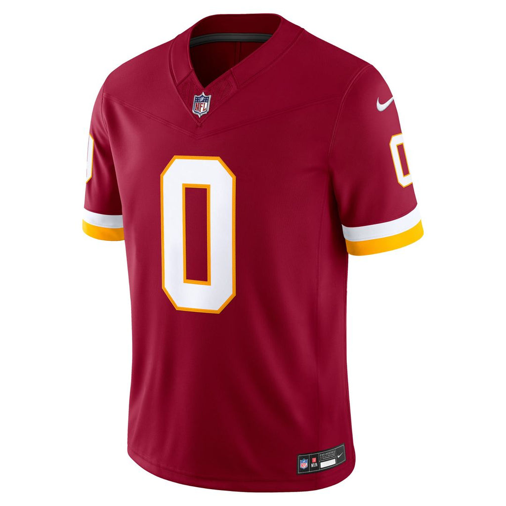 Washington Commanders Mike Sainristil Nike White Vapor F.U.S.E. Stitched Limited Jersey