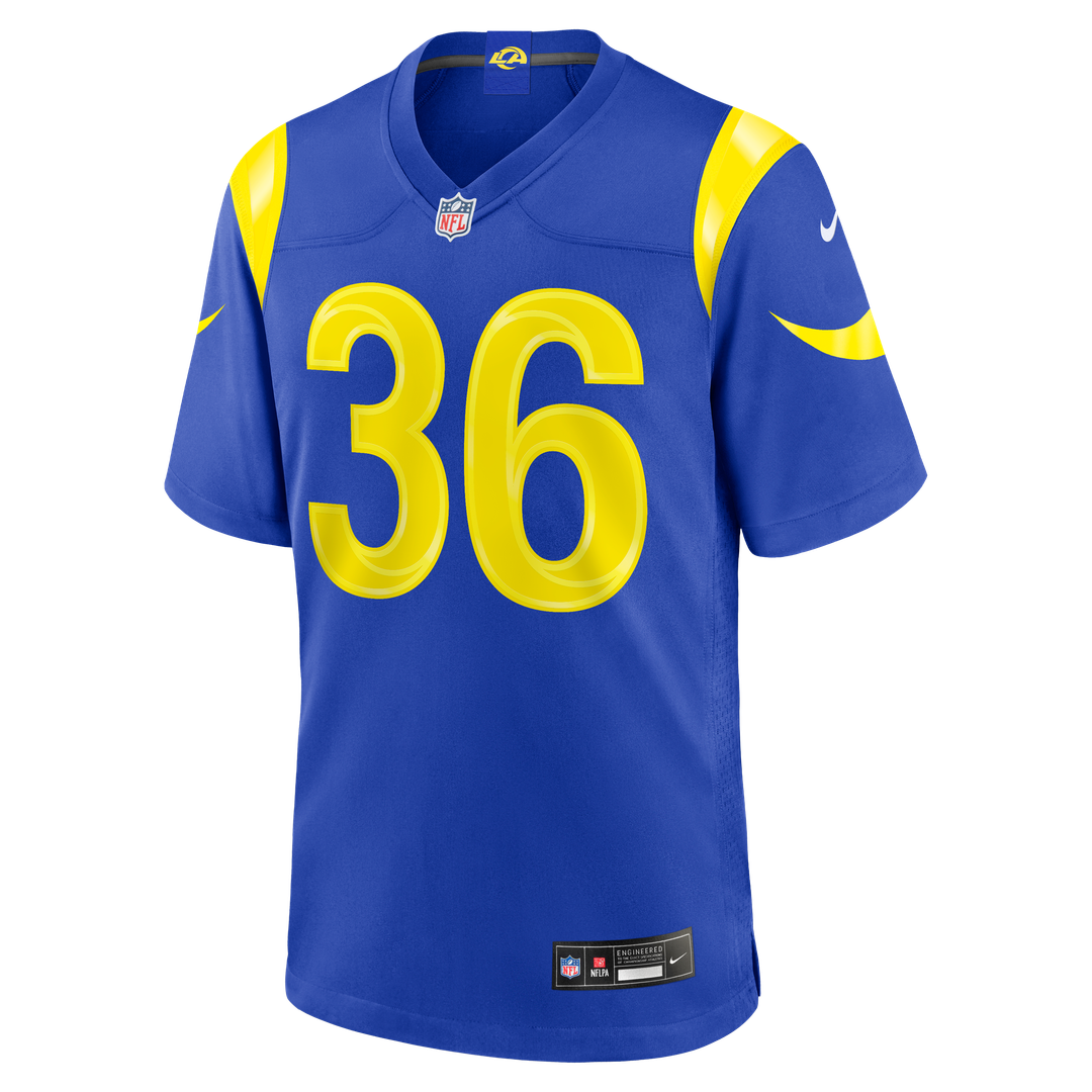 Los Angeles Rams Alex Johnson Nike Royal Team Game Jersey