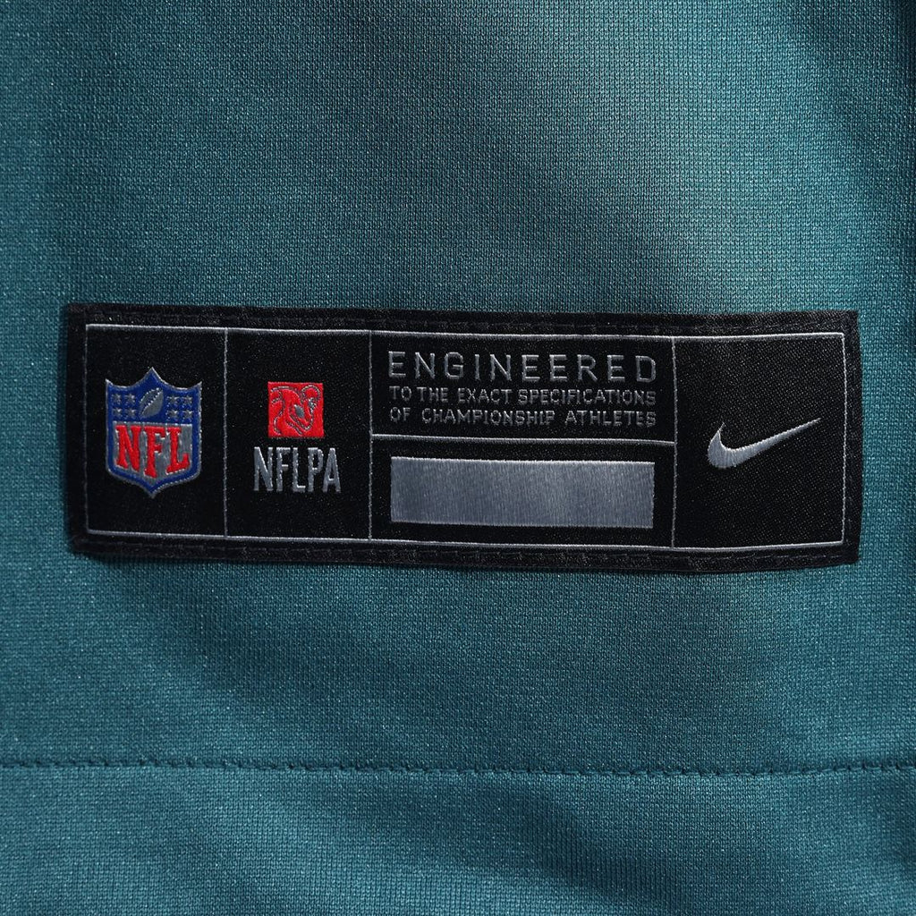 Philadelphia Eagles Nike Midnight Green Custom Game Jersey