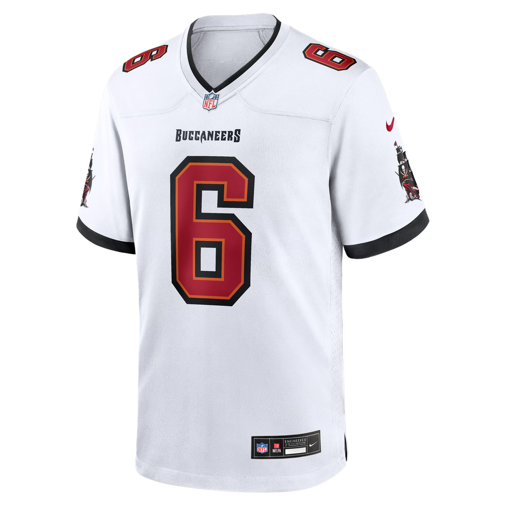 Tampa Bay Buccaneers Baker Mayfield Nike Orange Throwback Game Jersey